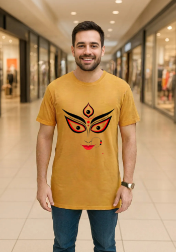 SIYAAN – Men’s Round Neck Half Sleeve Premium Cotton T-Shirt